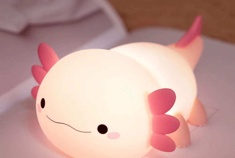 Illuminate Your Space with Adorable Axolotl Night Lights: The Perfect Blend of Fun and Function
